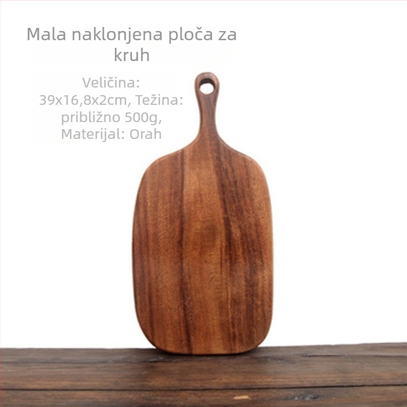 Drvena daska za rezanje – neobičnog oblika, dvostrana, prenosna, lansirana ljeto 2021.