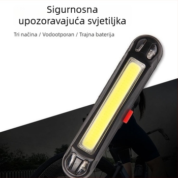 Stražnje svjetlo za bicikl s dvobojnim svjetlom za noćnu vožnju – model K-WD-048, ugradnja klikom, kapacitet baterije: 1