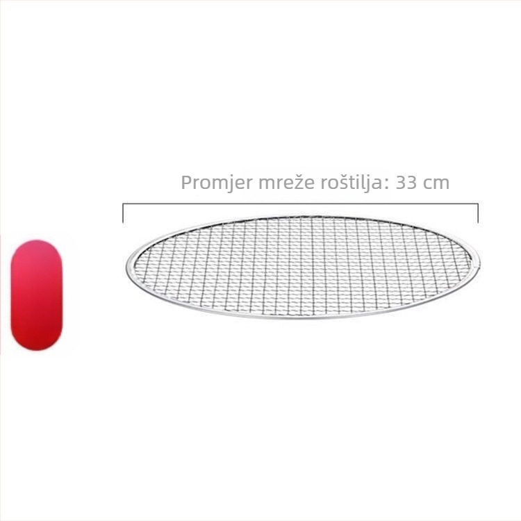 Korejski stil roštilj tava s Maifan kamenom, non-stick površina, okrugli oblik od željeza; glavni procesi: zavarivanje točkama i otiskivanje; podrijetlo: Chaozhou, Guangdong