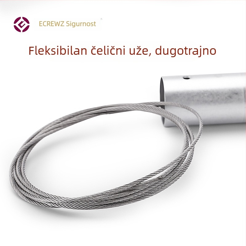 Nevidljivi magnetski zasun za drvena vrata — F tip zasuna, cinkova legura, elektroplatirani završni sloj, moderan stil