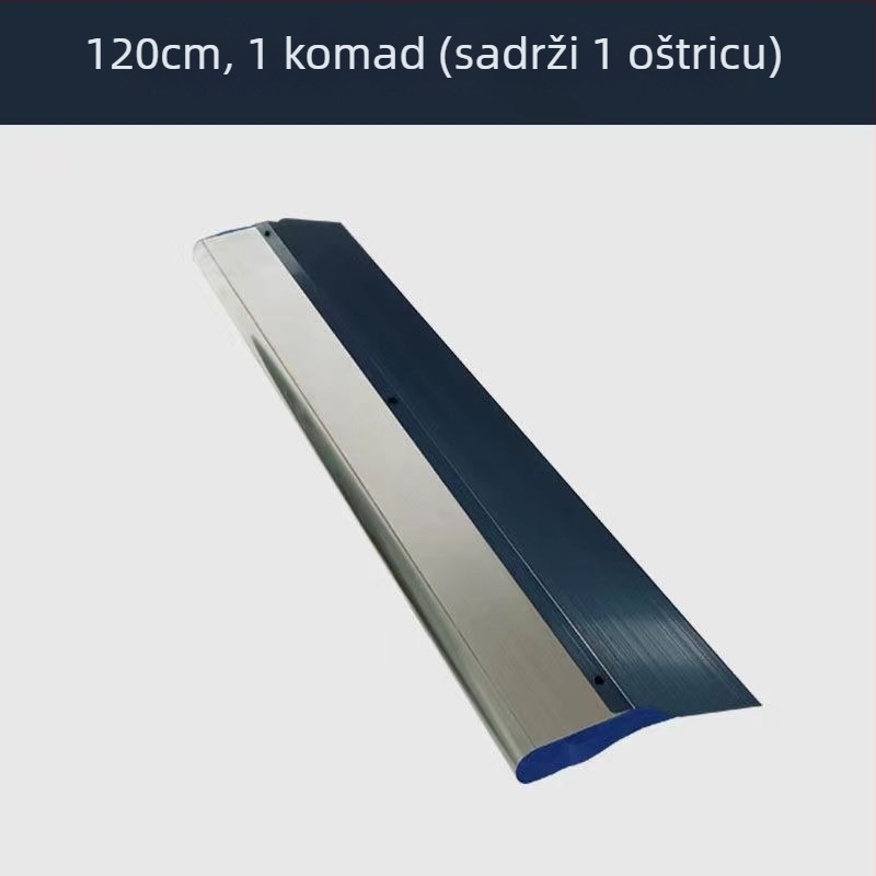 Pločasta špahtla za čišćenje pepela, osnova od nehrđajućeg čelika, držač od aluminijske legure, model QL001