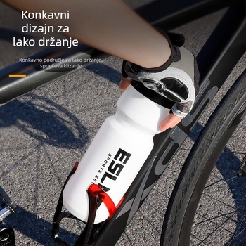 ESLNF Biciklistička boca za vodu, unisex, boca velikog kapaciteta, materijali: TPE/PP/Silikon