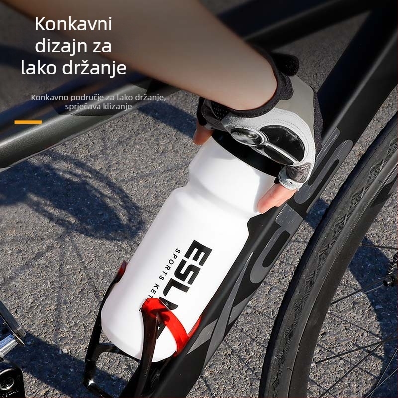 ESLNF Biciklistička boca za vodu, unisex, boca velikog kapaciteta, materijali: TPE/PP/Silikon
