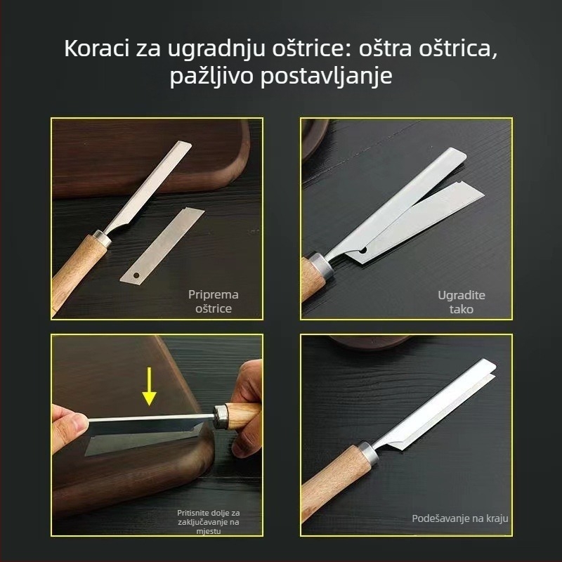 Alat za uklanjanje svinjske dlake — nehrđajući čelik, Futai branda, porijeklo Jieyang, prilagodba dostupna