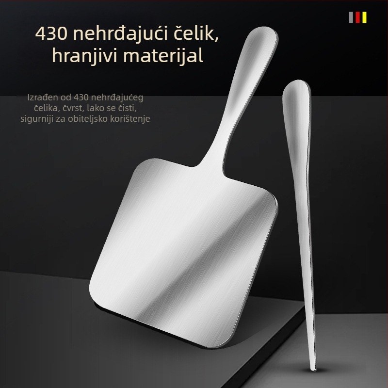 Panel od nehrđajućeg čelika za ručno rezanje rezanaca, Shanxi stil — prilagodljiv logo, pogodno kao poklon, izlaz 2024