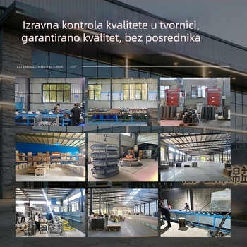 Ljevana tava od lijevanog željeza za prženje, bez premaz, neprijanjajuća, 2,3 kg, jedno dno, dubina 4,2 cm