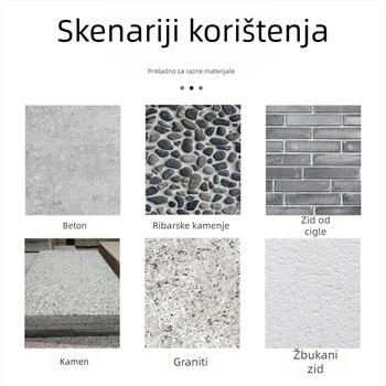 Diamantski disk za kutnu brusilicu – obrada kamena, vezivo od metalne legure, sinteriranje, težina 0,5 kg