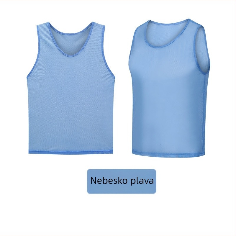 Trening vestu za nogomet od poliestera - prilagodljiv uzorak, sve sezone, unisex, dobna skupina 1–80