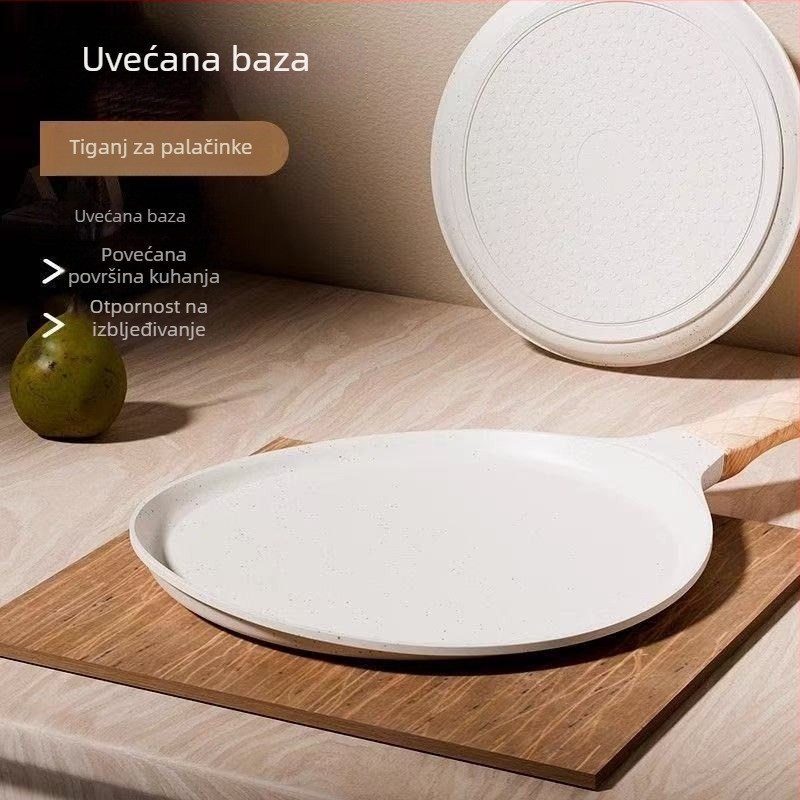 Tanjur s ravnim dnom, višeslojna nelepiva, aluminijska legura, korejski stil, kompatibilan s indukcijom