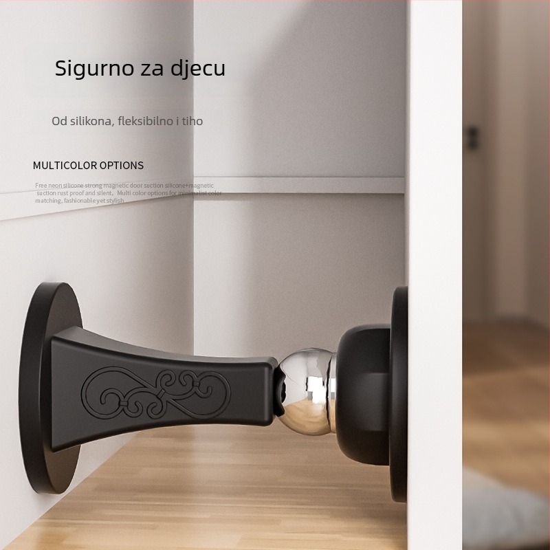 Stoper za vrata – zidni Montaža, PVC, model Silicone door stopper 02, modern stil
