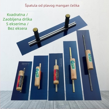 Špatula za žbukanje s debelom čeličnom oštricom za žbukanje i popravak zidova