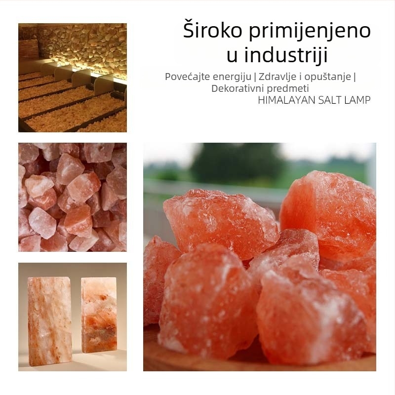 Prirodni himalayski blok soli — ukras od kamena, bez prilagodbe, poklon za maturu, preseljenje i druge prilike; pogodan za parove, prijatelje, kolege, starije i učenike.