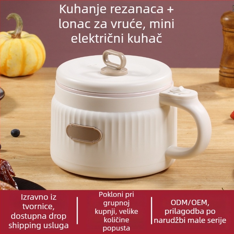 Medi Bear MC19 Višestruki električni kuhalo, kapaciteta 2 L, za 2–3 osobe, mehanička kontrola, brzo para
