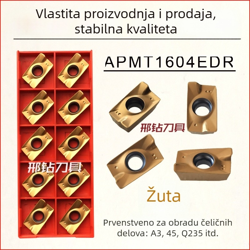 CNC frezni umetak APMT1604/APMT1135, Marka Xzcc/Xingzuan, Serija 1604/1135, Proizvodni kodovi APMT1135PDER-M2, APMT1604PDER-M2