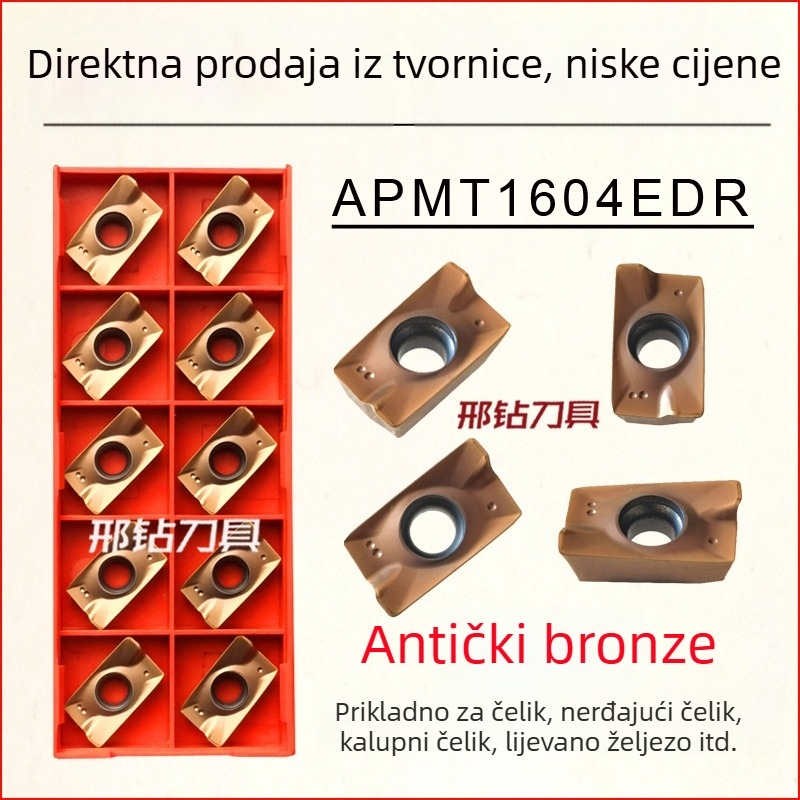 CNC frezni umetak APMT1604/APMT1135, Marka Xzcc/Xingzuan, Serija 1604/1135, Proizvodni kodovi APMT1135PDER-M2, APMT1604PDER-M2