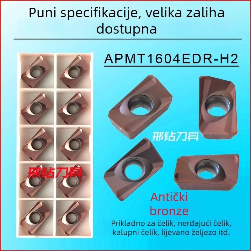 CNC frezni umetak APMT1604/APMT1135, Marka Xzcc/Xingzuan, Serija 1604/1135, Proizvodni kodovi APMT1135PDER-M2, APMT1604PDER-M2