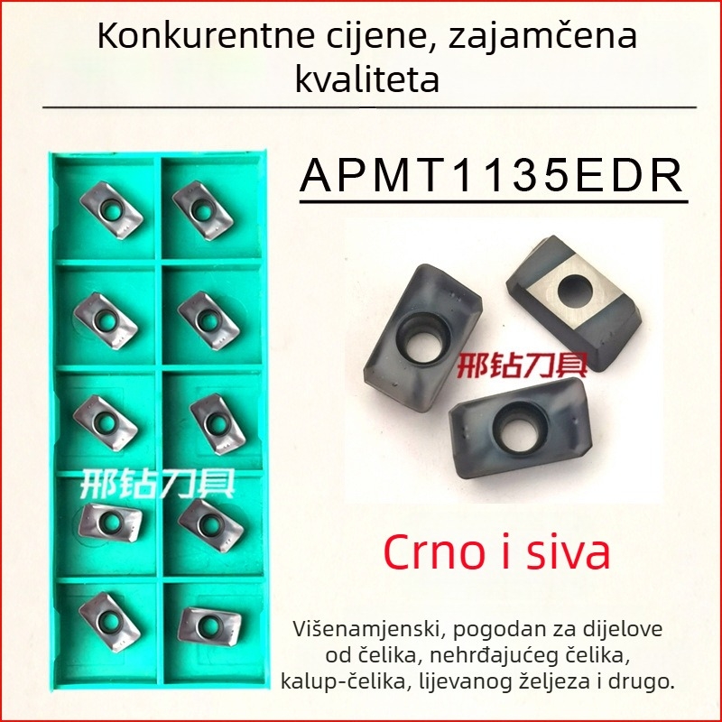 CNC frezni umetak APMT1604/APMT1135, Marka Xzcc/Xingzuan, Serija 1604/1135, Proizvodni kodovi APMT1135PDER-M2, APMT1604PDER-M2