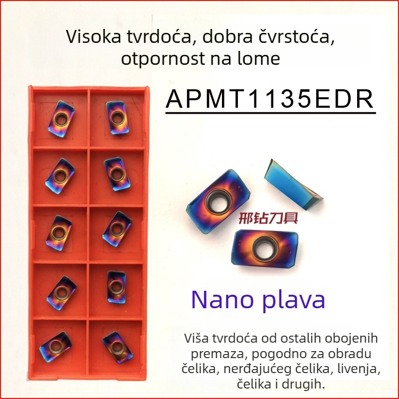 CNC frezni umetak APMT1604/APMT1135, Marka Xzcc/Xingzuan, Serija 1604/1135, Proizvodni kodovi APMT1135PDER-M2, APMT1604PDER-M2