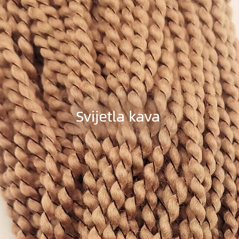 BJD platena lutka s kovrčavom kosom, ručno izrađena pliš igračka od vunenog filca (artikl nenWWySj)