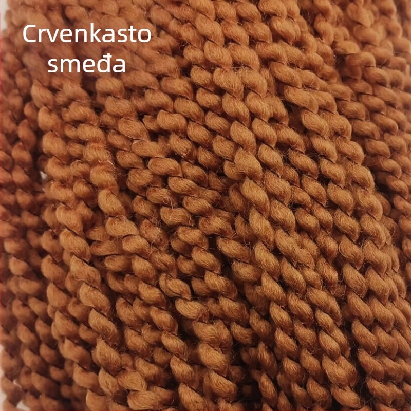 BJD platena lutka s kovrčavom kosom, ručno izrađena pliš igračka od vunenog filca (artikl nenWWySj)