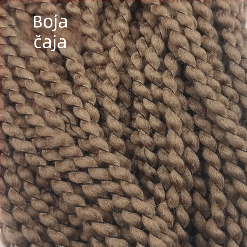 BJD platena lutka s kovrčavom kosom, ručno izrađena pliš igračka od vunenog filca (artikl nenWWySj)