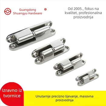 SY 304 nehrđajući čelik demontažna šarka za ormarske vrata, model HHSV/cl231, polirani završetak, industrijski šarkni