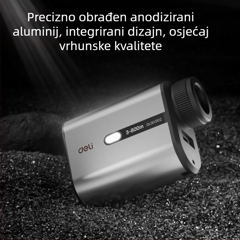Vanjski laserski daljinomjer teleskop, 2-u-1, DL903102, domet do 1000 m