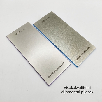 Pravokutni dijamantni brusni disk za graviranje pečata i poliranje nefrita s EVA bazom | Model: Emery Blade | Povezivo: metalna legura | Proizvodni proces: elektroplating | Težina: 40 g