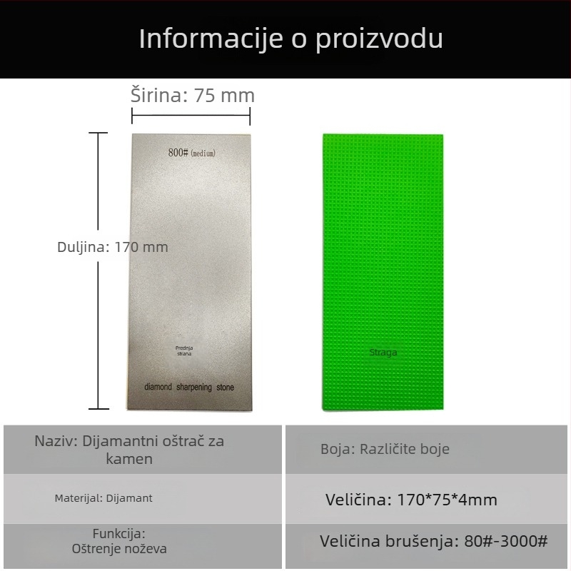 Pravokutni dijamantni brusni disk za graviranje pečata i poliranje nefrita s EVA bazom | Model: Emery Blade | Povezivo: metalna legura | Proizvodni proces: elektroplating | Težina: 40 g