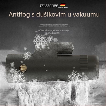 10x42 profesionalnog razreda monocularni teleskop s izuzetno jasnim noćnim vidom pri slabom osvjetljenju i punim optičkim staklom