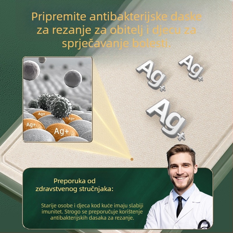 Daska za rezanje od nehrđajućeg čelika – dvostrana, nordijski stil, Shiny Superior