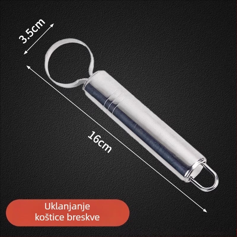 Iskopivač koštice breskve, nehrđajući čelik, kućna upotreba, dijelitelj voća, moderan minimalistički stil