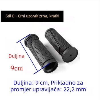 Navlake za volan planinskog bicikla (duge i kratke) – gumene, protuklizne, sklopive, udobne