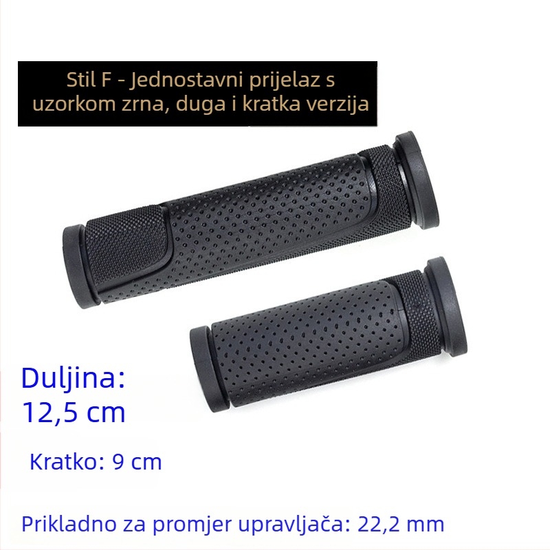 Navlake za volan planinskog bicikla (duge i kratke) – gumene, protuklizne, sklopive, udobne