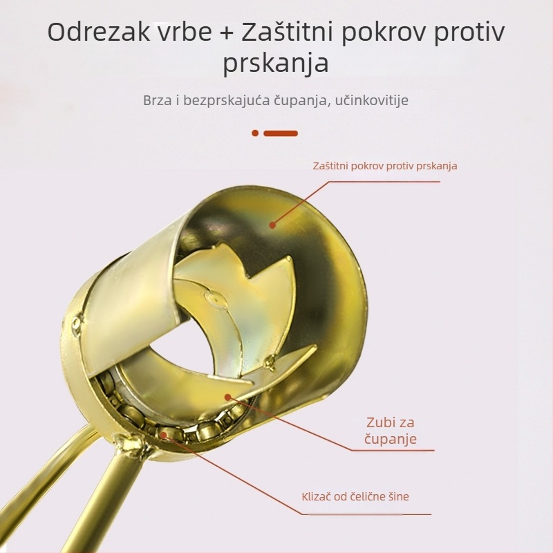 Dreamer Ručni odvajač zrna kukuruza — čelična konstrukcija, mali kućni model, mogućnost tiskanja logotipa