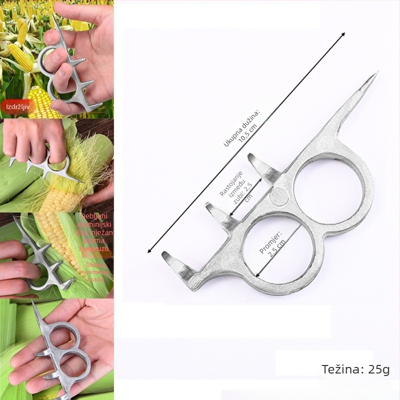 Dreamer Ručni odvajač zrna kukuruza — čelična konstrukcija, mali kućni model, mogućnost tiskanja logotipa