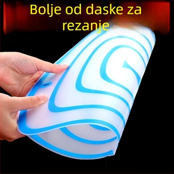 Plastična daska za rezanje, pravokutna, prijenosna, protuklizna, antibakterijska, za sterilizaciju