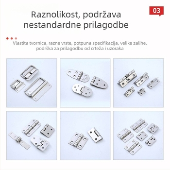 Jinteng 304 nehrđajući čelik – teški zasun za vrata, prozore i ormariće