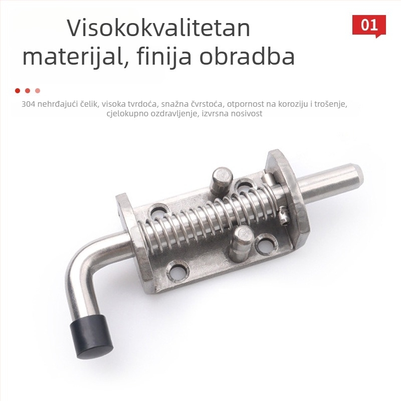 Jinteng 304 nehrđajući čelik – teški zasun za vrata, prozore i ormariće