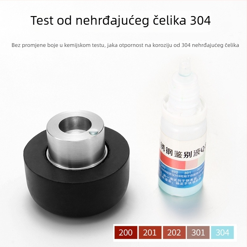 Stoper za vrata, vrh gljiva, od nehrđajućeg čelika 304, brušeni završetak, zaštita od sudara, dvostruka montaža na pod ili zid