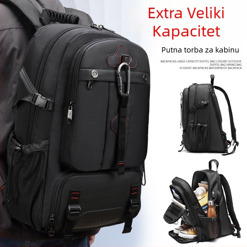 Torba s velikim kapacitetom, vodootporna, protiv krađe, suho–mokro odvajanje, Oxford tkanina.