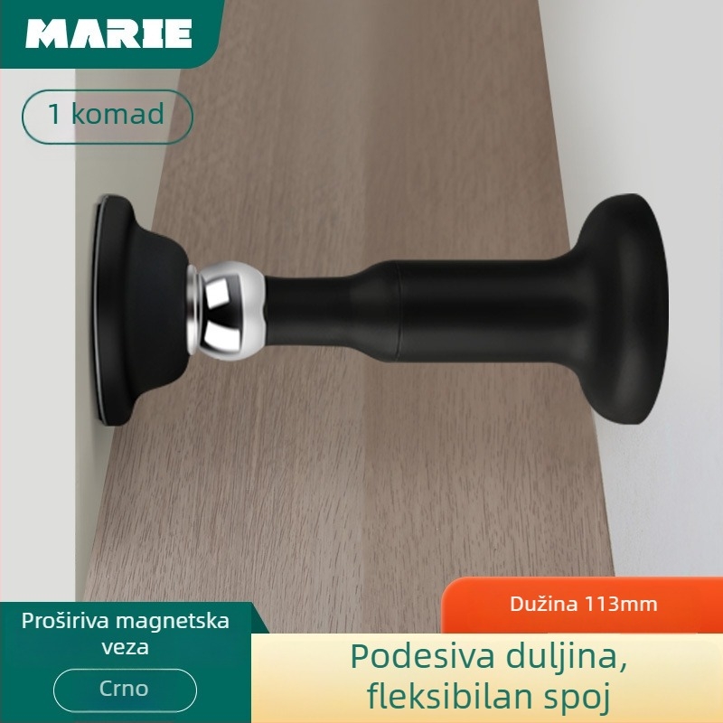 Mary magnetski držač vrata – silikon, zidna montaža, model 025, moderan jednostavan stil