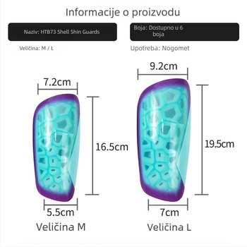 Pirui PU štitnici za tibiju za nogomet, model Htb73, zaštitna oprema
