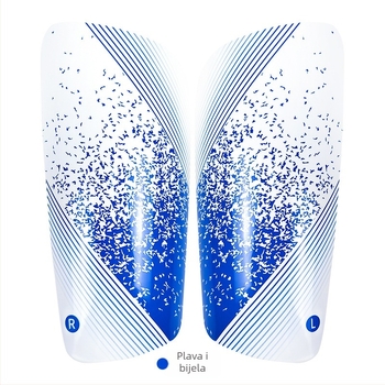 Sepwolf PU štitnici za potkoljenicu za nogomet, odrasli, prilagodljivi, dvostruka debljina