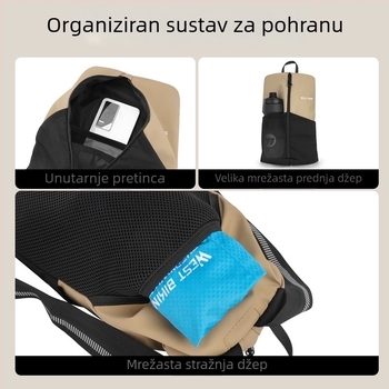 West Rider biciklistički ruksak – 3L kapacitet, materijal 900D s mrežom i 3D poliesterskom mrežom, model Yp0707416