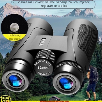 Binokularni teleskop s dnevno-noćnim vidom, napunjen argonom, vodootporan, izlazna zjenica 5 mm+, model 985