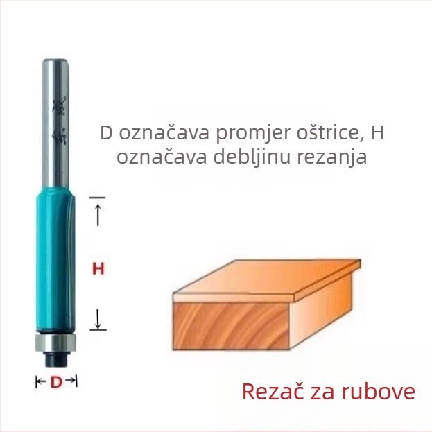 Dongcheng drvoobradna freza — legirani dvostruko oštri ravni nož, kanali-nož, glava graviranja
