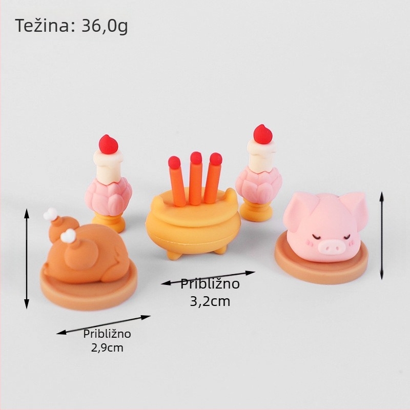 Stolna dekoracija: Amitabha Buda i Bog bogatstva, od smole, sladak stil, poklon za kolegu za rođendan ili Božić