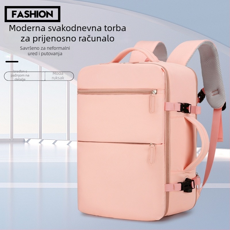 Unisex ruksak za putovanje i poslovanje, kapacitet 20–35 L, Oxford tkanina, stil putovanja za slobodno vrijeme, torba za prijenosno računalo