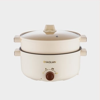 Višenamjenski neprelijepljivi lonac s knob kontrolom – parenje, kuhanje i hot pot, 801-1000W, za 3-4 osobe
